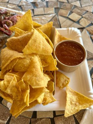 Nacho’s with salsa  at Phantasialand - Foccacia Mexico in Bruehl