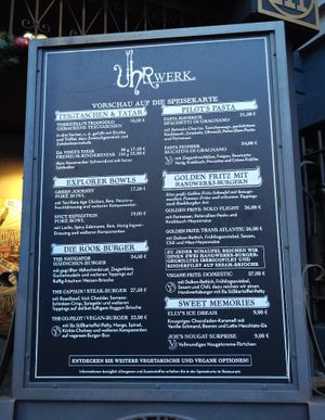  at Phantasialand - Restaurant Uhrwerk in Bruehl