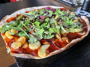 Tarte flambée  at Phantasialand - Rutmor's Taverne in Bruehl