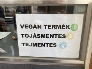 All vegan shop at Fitzkey Chimney Cake - Oktogon   in Budapest