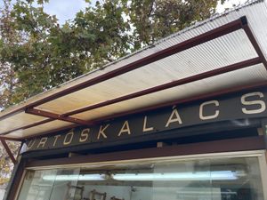 Outdoors  at Fitzkey Chimney Cake - Oktogon   in Budapest