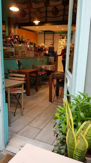 Inside at Yum-D in South West London