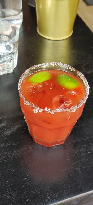 Bloody Mary at Lazy Fox in Helsinki