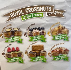 Filled special donuts  at Royal Donuts in Koblenz