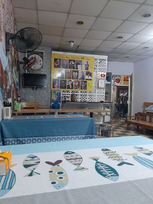 Indoor at Bếp Chay Hạnh Phúc in Hanoi