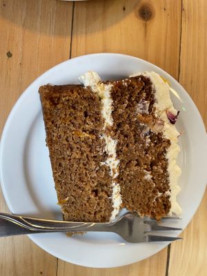 Carrot cakee  at Fara in Glastonbury
