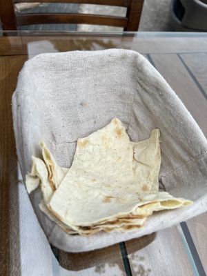 Lavash bread  at Tiha Noc in Kotor