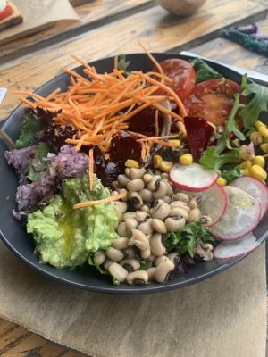 ‘The Forest’ no egg extra avocado 🥰  at Zimzala Surf Culture in Albufeira