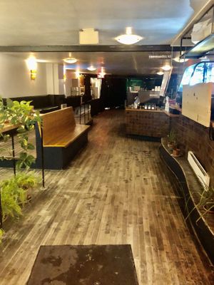 Inside at Resonance Cafe in Montreal