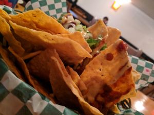 Nachos at Resonance Cafe in Montreal