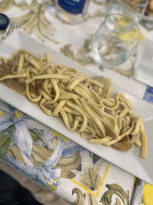 Pappardelle mushroom (no cheese)  at Stuzzico by Lucius in Pompei