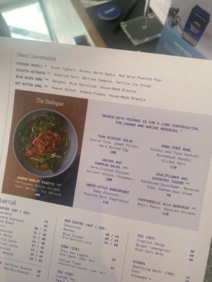 Menu  at Cumulus Bali  in Canggu