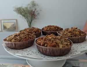 Apple pie at Rose and Vanilla  in Amsterdam