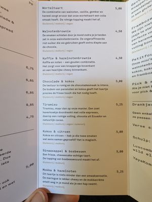 They know everything that is easy at Rose and Vanilla  in Amsterdam