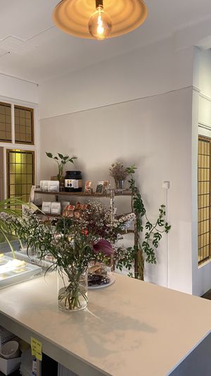 Place interior is so cute  at Rose and Vanilla  in Amsterdam