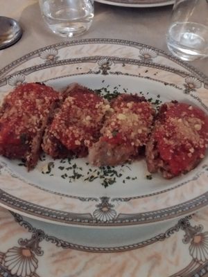 Polpette at Le Bistrot in Rome