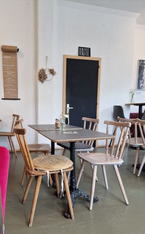 Waffelkarte at Das Casa in Wurzburg