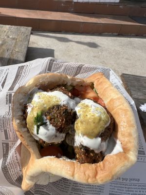   at Algarvegan Hummus Bar in Vila Do Bispo