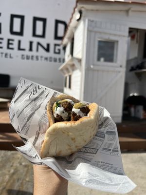   at Algarvegan Hummus Bar in Vila Do Bispo