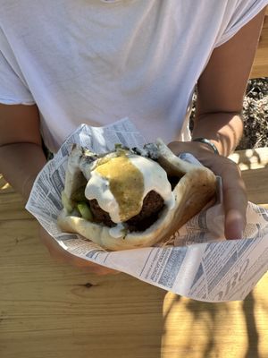   at Algarvegan Hummus Bar in Vila Do Bispo