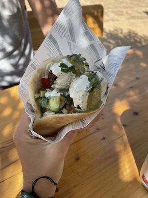   at Algarvegan Hummus Bar in Vila Do Bispo