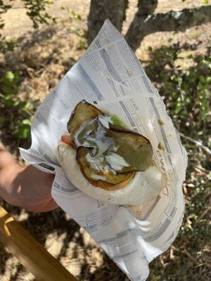   at Algarvegan Hummus Bar in Vila Do Bispo