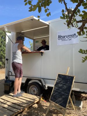   at Algarvegan Hummus Bar in Vila Do Bispo