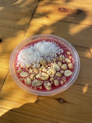 Malabi  at Algarvegan Hummus Bar in Vila Do Bispo