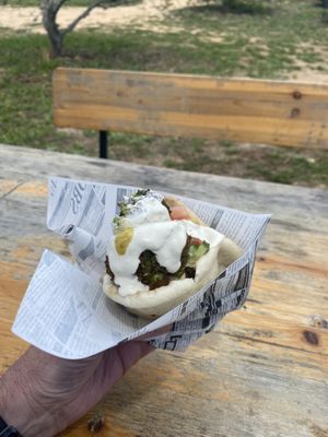   at Algarvegan Hummus Bar in Vila Do Bispo