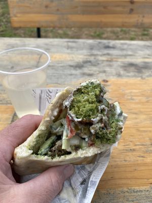   at Algarvegan Hummus Bar in Vila Do Bispo