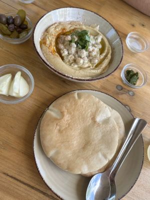   at Algarvegan Hummus Bar in Vila Do Bispo