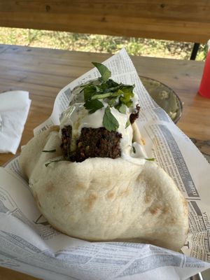   at Algarvegan Hummus Bar in Vila Do Bispo