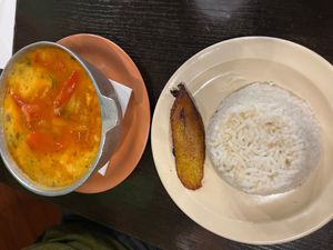 Tamal Vegano at El Trapiche - Albrook Mall in Panama City