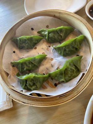 Vegan dumplings   at Ugly Dumpling  in Edison