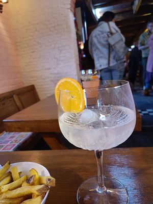 Orange Gin Tonic at Ministerie van Geluk in Zoetermeer