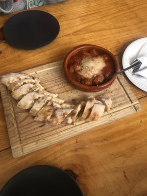   at Rock & Roll Pizza in La Portela De Valcarce