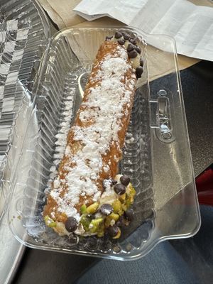 Cannoli  at Bizza in San Mateo