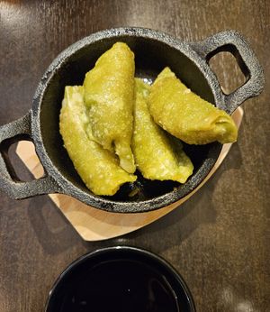 Vegan gyoza at Yaki-The-Emom in Dusseldorf