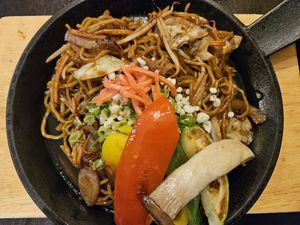 Vegan Yakisoba at Yaki-The-Emom in Dusseldorf