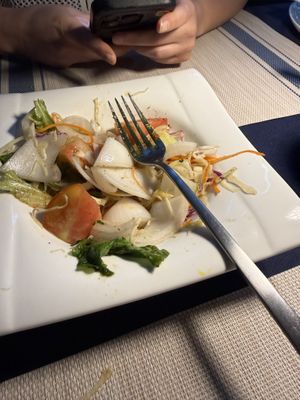 Doesn’t look like much but tastes great, very fresh!   at Zaika Indian Cuisine  in Heredia