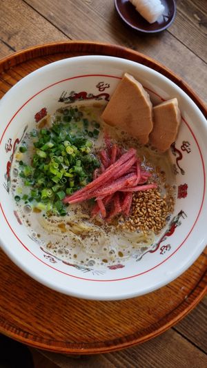 Hakata ramen at Bugoro All Vegan in Fukuoka
