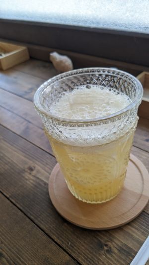 🥤Fruits enzyme soda at Bugoro All Vegan in Fukuoka
