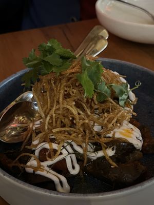 Eggplant balado  at Shui in Subiaco