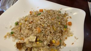 MC12 veg fried rice with NO EGG   at TD Vietnam Palace in Stratford