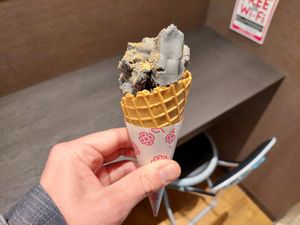 Ice cream at Gomafukudo Hakodateten - ごま福堂 函館店 in Hokkaido