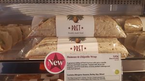 at Pret A Manager - Connolly Station in Dublin