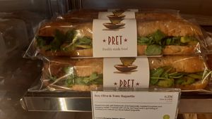  at Pret A Manager - Connolly Station in Dublin