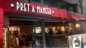  at Pret A Manager - Connolly Station in Dublin