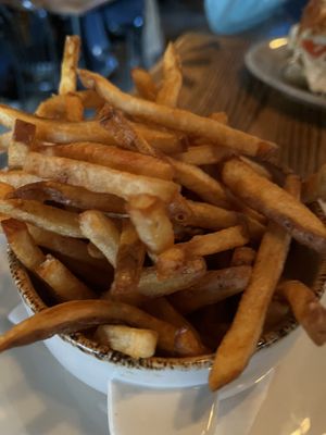 Always fresh cut fries !  at Merchant Ale House in St Catharines