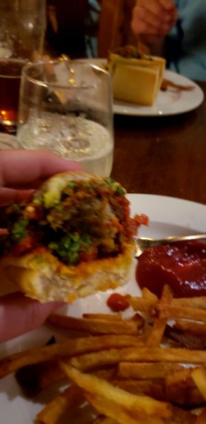 Best Veggieball sandwich ever at Merchant Ale House in St Catharines